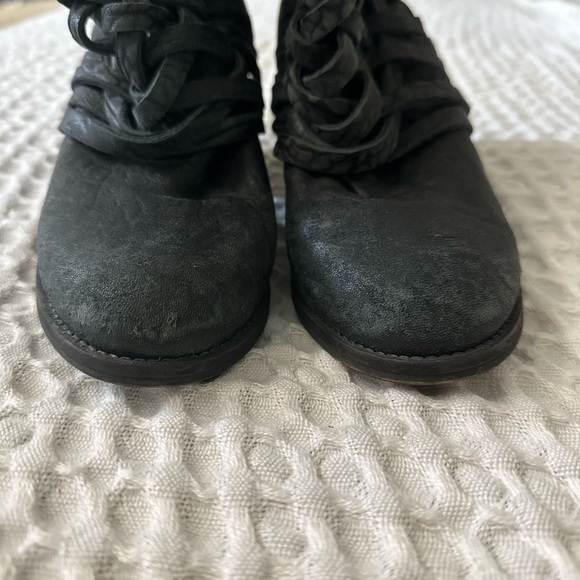 Free People black carrera ankle boots size 38 / 7.5 - Picture 5 of 13